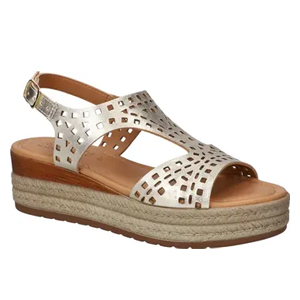 Bella Vita Ann-Italy Espadrille Platform Wedge