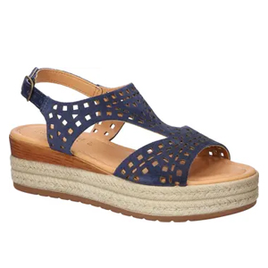 Bella Vita Ann-Italy Espadrille Platform Wedge