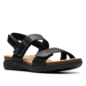 Clarks April Clover Riptape Sandal