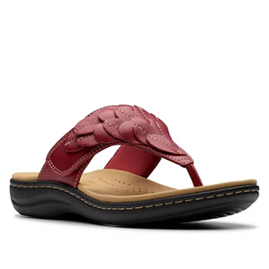 Clarks Laurieann Palm Flip Flop