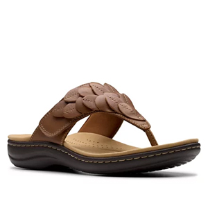 Clarks Laurieann Palm Flip Flop
