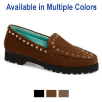 Robert Zur Diane Stud Lug Sole Loafer