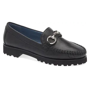 Robert Zur Soho Lug Sole Classic Bit Loafer