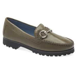 Robert Zur Soho Lug Sole Classic Bit Loafer