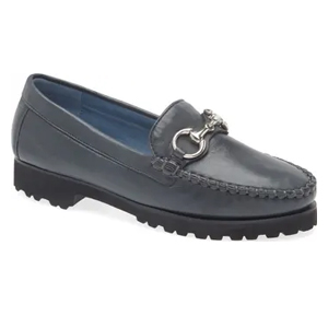 Robert Zur Soho Lug Sole Classic Bit Loafer