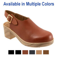 SoftWalk Fairbanks Slingback Platform Clog