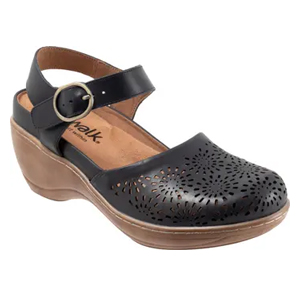 SoftWalk Mabelle Ankle Strap Clog