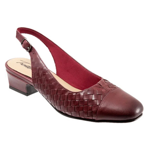 Trotters Dea Woven Slingback