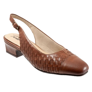 Trotters Dea Woven Slingback