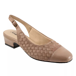 Trotters Dea Woven Slingback