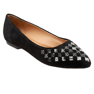 Trotters Estee Woven Flat